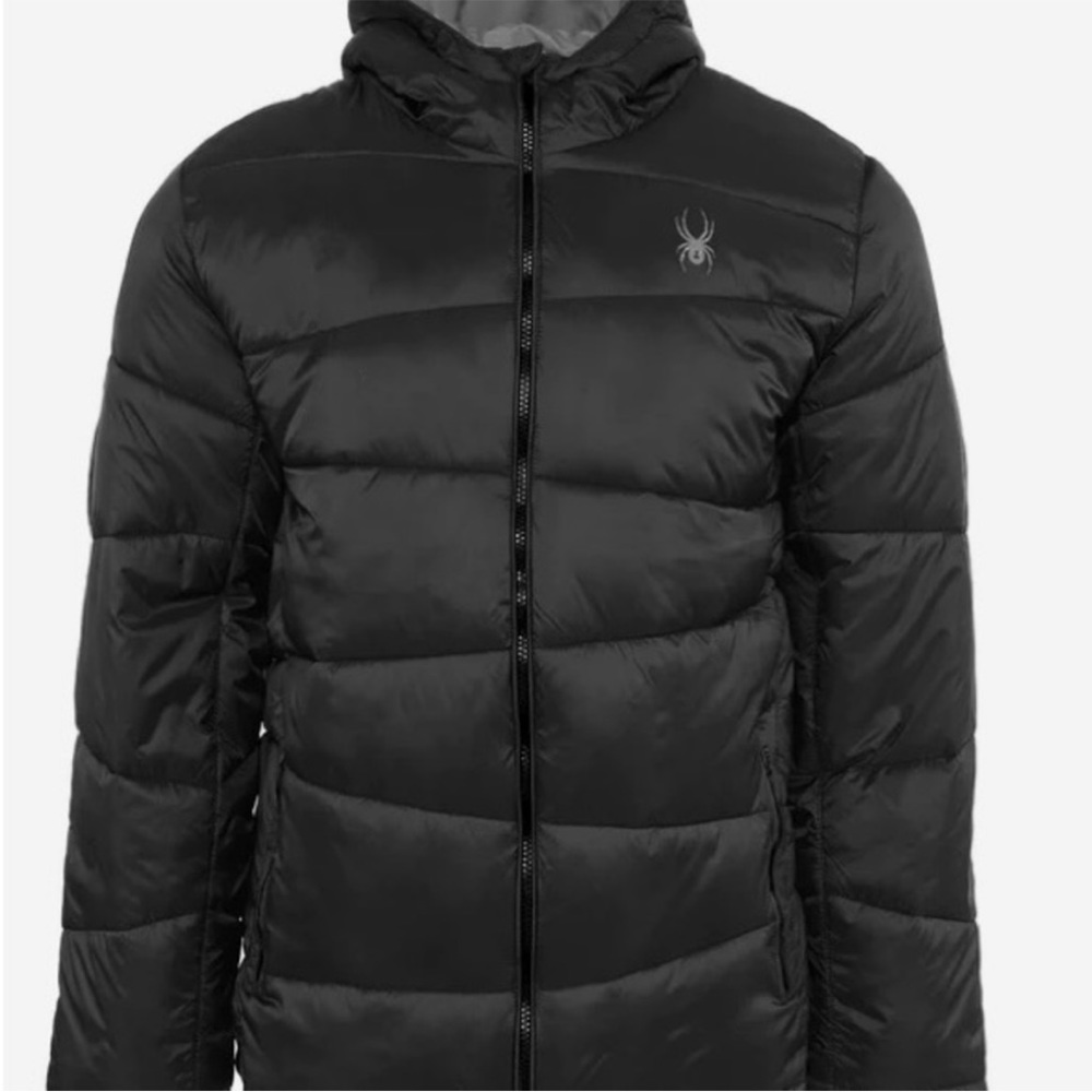 Spyder Big Boys L 14/16 Nexus Puffer Jacket - Insulated Black NWT